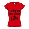 SOL'S Ladies Moon V Neck T-Shirt Thumbnail