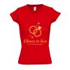SOL'S Ladies Moon V Neck T-Shirt Thumbnail