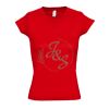 SOL'S Ladies Moon V Neck T-Shirt Thumbnail