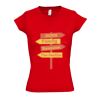 SOL'S Ladies Moon V Neck T-Shirt Thumbnail