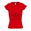SOL'S Ladies Moon V Neck T-Shirt Thumbnail
