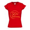 SOL'S Ladies Moon V Neck T-Shirt Thumbnail
