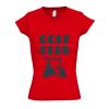 SOL'S Ladies Moon V Neck T-Shirt Thumbnail
