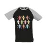 SOL'S Funky Contrast Baseball T-Shirt Thumbnail