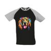 SOL'S Funky Contrast Baseball T-Shirt Thumbnail
