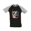 SOL'S Funky Contrast Baseball T-Shirt Thumbnail