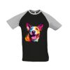 SOL'S Funky Contrast Baseball T-Shirt Thumbnail