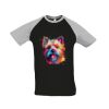 SOL'S Funky Contrast Baseball T-Shirt Thumbnail