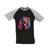 SOL'S Funky Contrast Baseball T-Shirt Thumbnail