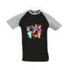 SOL'S Funky Contrast Baseball T-Shirt Thumbnail
