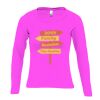 SOL'S Ladies Majestic Long Sleeve T-Shirt Thumbnail